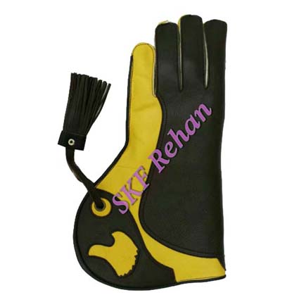 Falconry Leather Gloves.